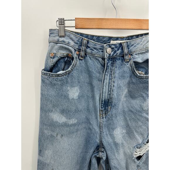 Pacsun Women's‎ Light Wash Distressed 90's Boyfriend Loose Fit Jeans Size 29 - Picture 7 of 15